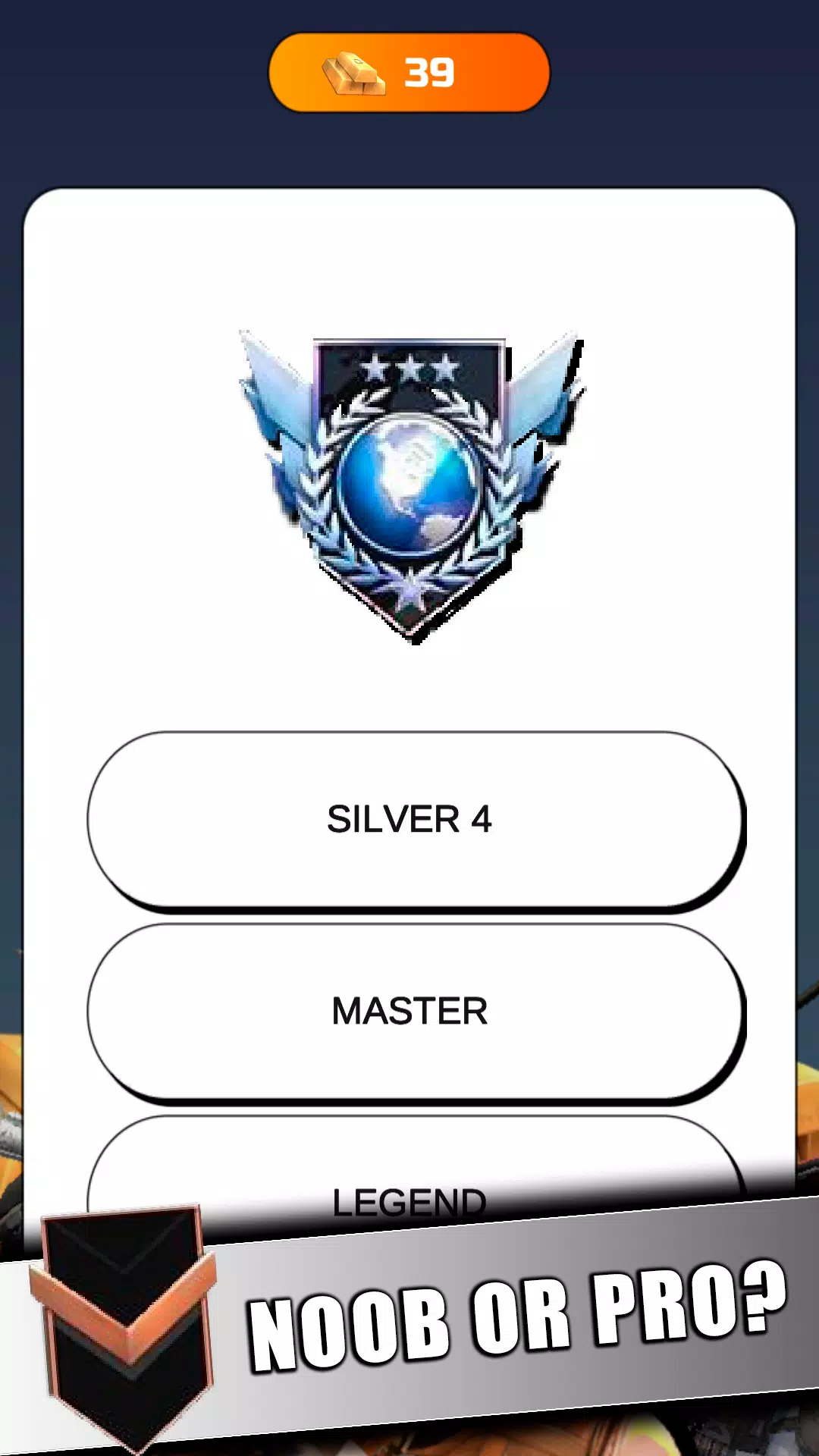 STANDOFF 2 - Mega Quiz Captura de tela 0
