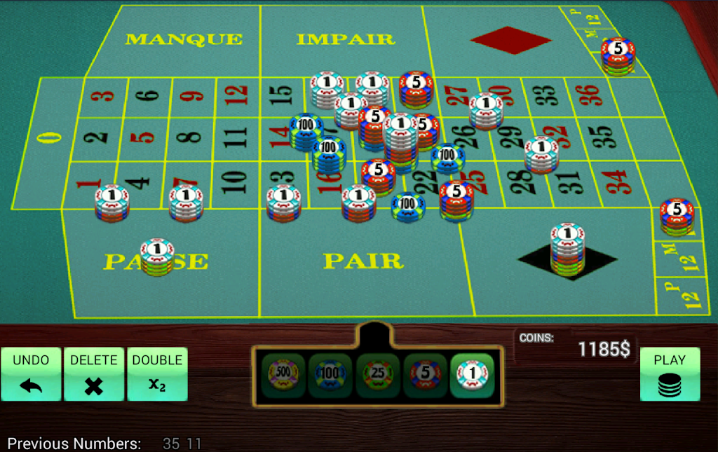 French Roulette Simulator Capture d'écran 2