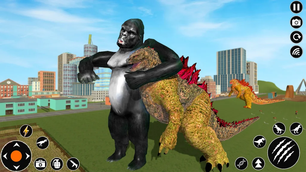 Gorilla vs King Kong 3D Games Schermafbeelding 1