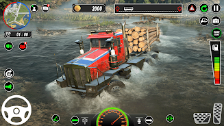 Offroad Mud Truck Simulator 3D স্ক্রিনশট 1