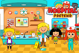 My Pretend Hospital Town Life Captura de tela 1