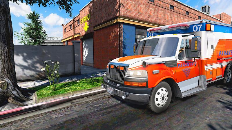 Hospital Driver Ambulance Game স্ক্রিনশট 1