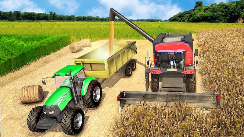 Tractor Games Farmer Simulator ภาพหน้าจอ 1