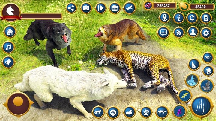 Arctic Craft Wolf Family Sim Screenshot 3