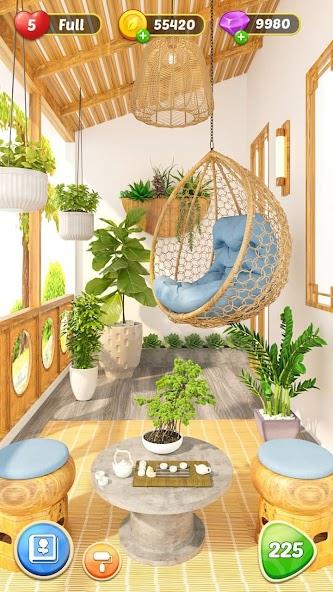 Garden & Home : Dream Design Mod Captura de pantalla 2