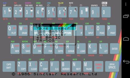 USP - ZX Spectrum Emulator Zrzut ekranu 1