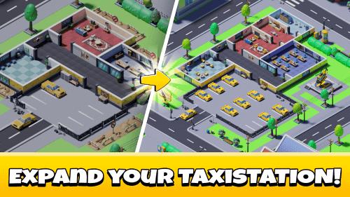 Idle Taxi Tycoon ဖန်သားပြင်ဓာတ်ပုံ 0