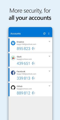 Microsoft Authenticator Скриншот 1