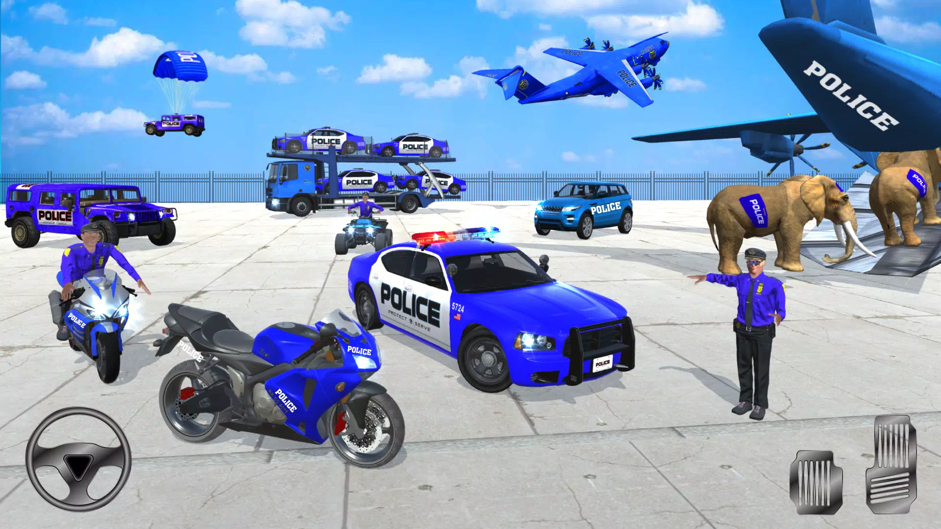 Crazy Car Transport Truck Game Tangkapan skrin 1