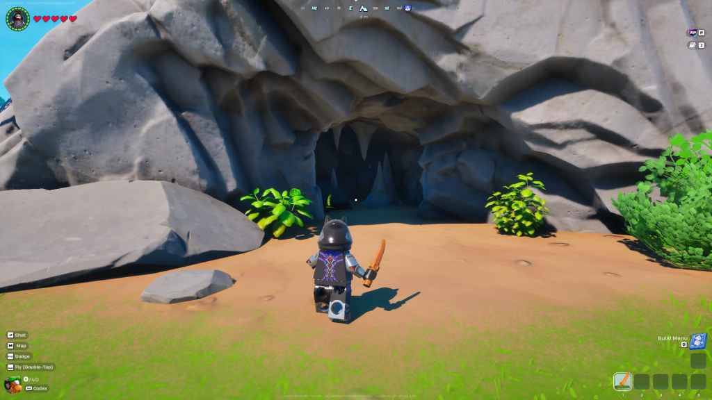 Lối vào Cave ở Lego Fortnite