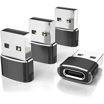 4 팩 USB-C 어댑터 이제 총 $ 4