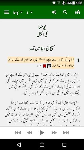 Urdu ERV Bible Captura de tela 3