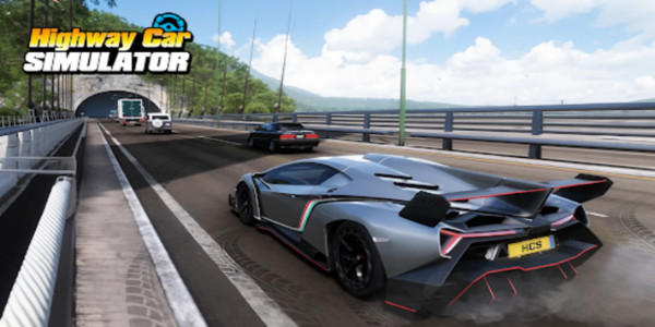 Highway Traffic Car Simulator Tangkapan skrin 0