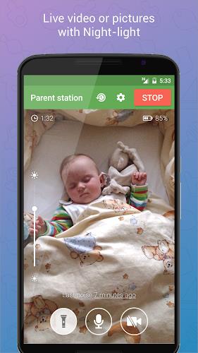 Schermata Baby Monitor 3G (Trial) 1