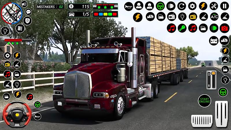 Schermata US Cargo Truck Simulator Games 1