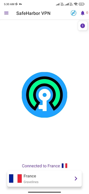 SafeHarbor VPN ဖန်သားပြင်ဓာတ်ပုံ 3