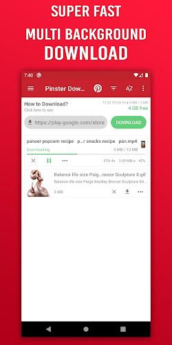 Video Downloader for Pinterest ภาพหน้าจอ 3