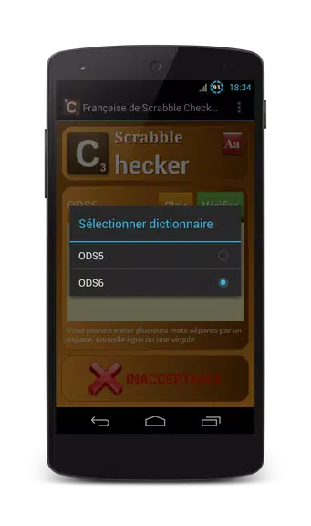 Word Checker - French Tangkapan skrin 2