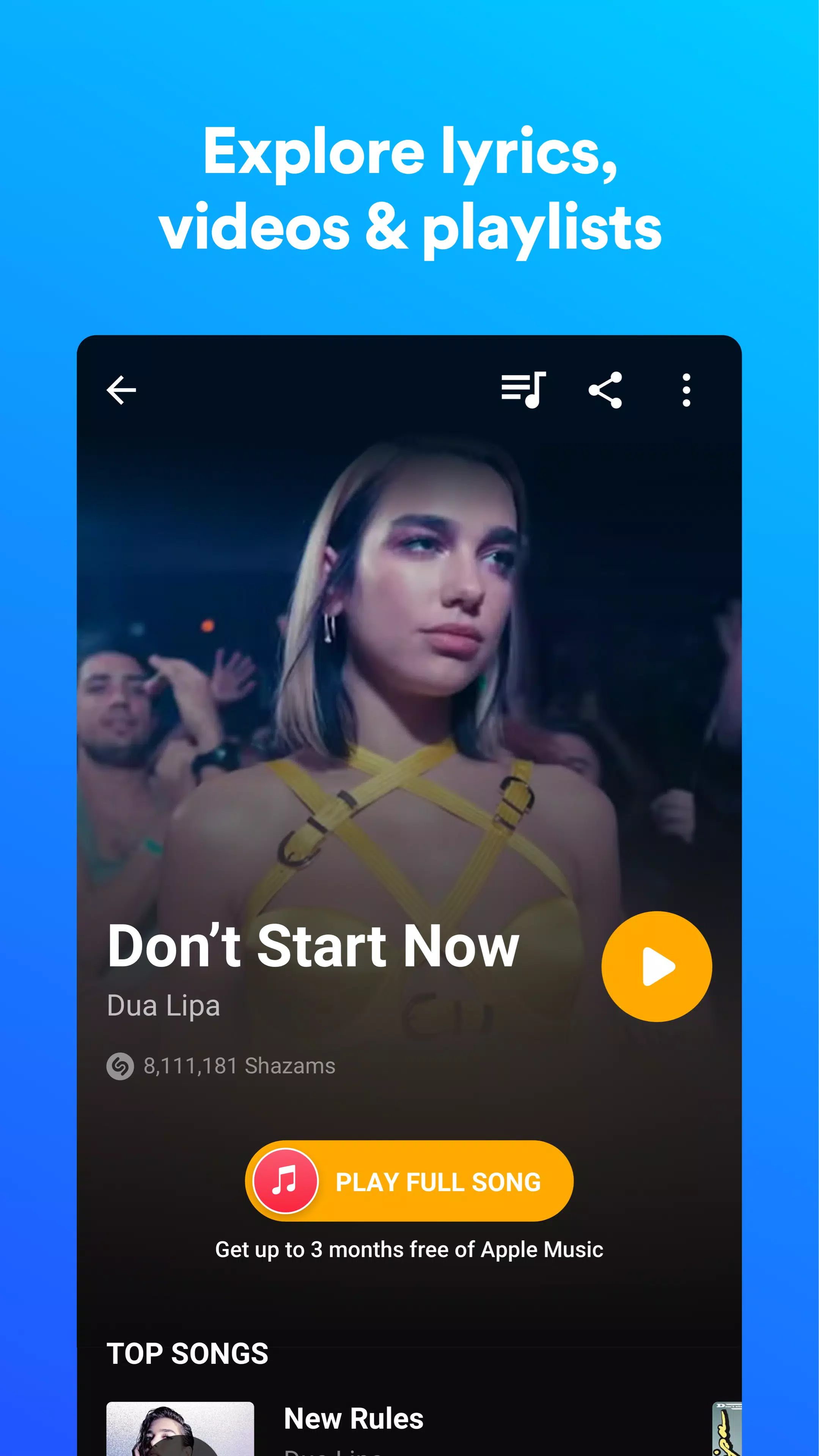 Shazam: Find Music & Concerts Screenshot 2