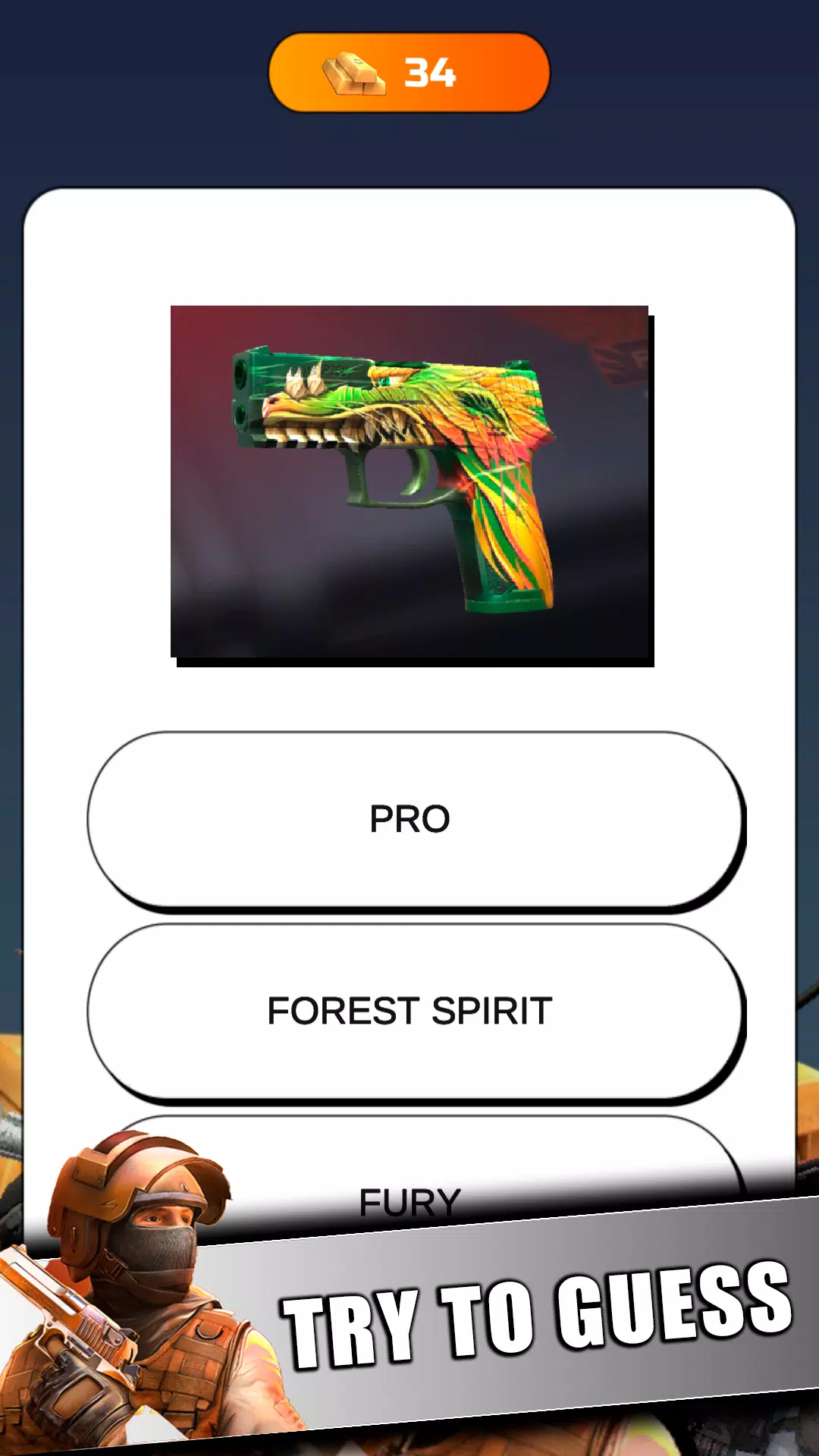 STANDOFF 2 - Mega Quiz Captura de tela 1
