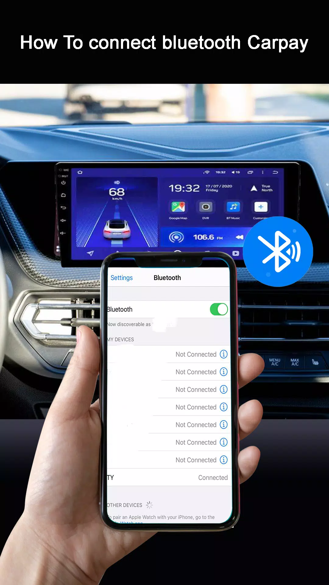 Apple Carplay for Android Auto स्क्रीनशॉट 3