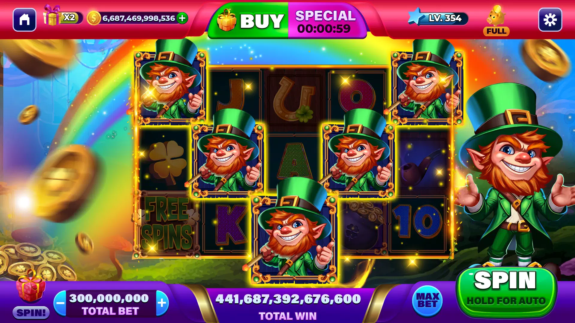 Clover Slots Epic Casino Games Captura de pantalla 0