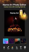 Name Art Photo Editor 3D Text Ekran Görüntüsü 1