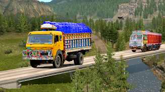 Indian Cargo Truck Simulator Tangkapan skrin 1