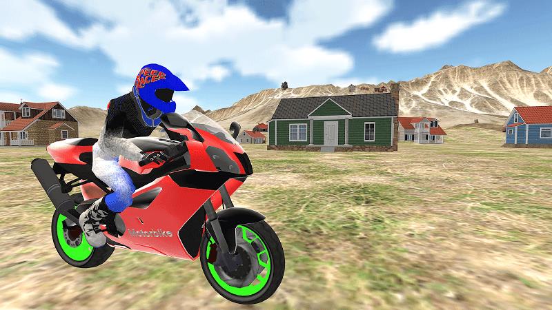 Real Moto Bike Racing Game Ekran Görüntüsü 2