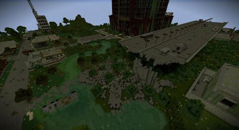 Karte und Mode Zombie in MCPE Screenshot 2