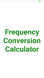 Frequency Converter应用截图第1张