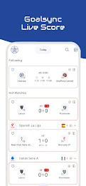 GoalSync - Live Sports Score Ekran Görüntüsü 1