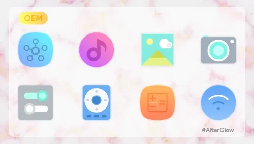 Schermata Afterglow Icons Pro 2