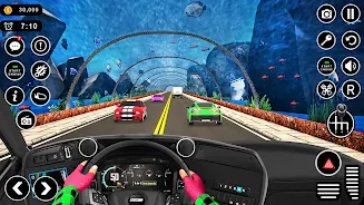 Highway Car Racing Offline Schermafbeelding 2