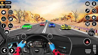 Highway Car Racing Offline应用截图第3张