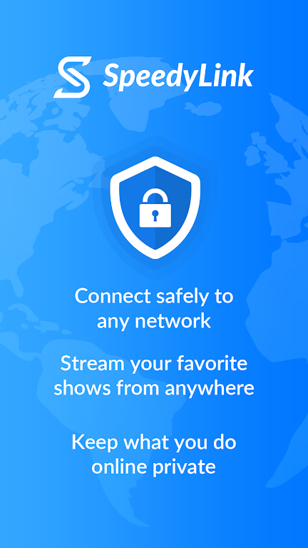 SpeedyLink: Secure VPN Proxy Screenshot 0