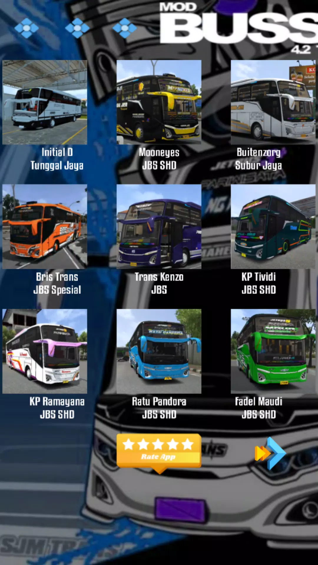 Mod Bussid 4.2 Terbaru Zrzut ekranu 2