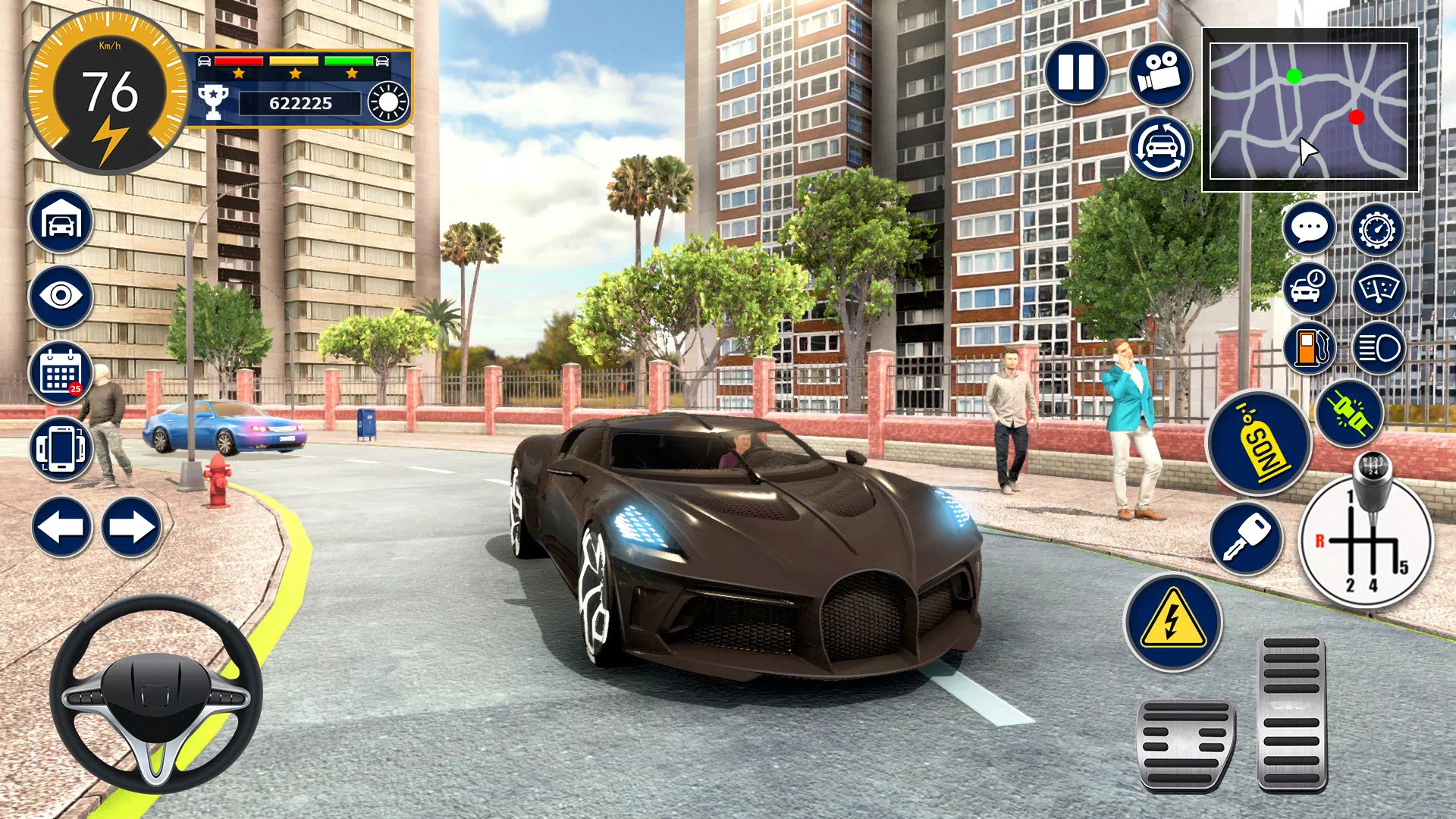 Bugatti Game Car Simulator 3D Скриншот 3