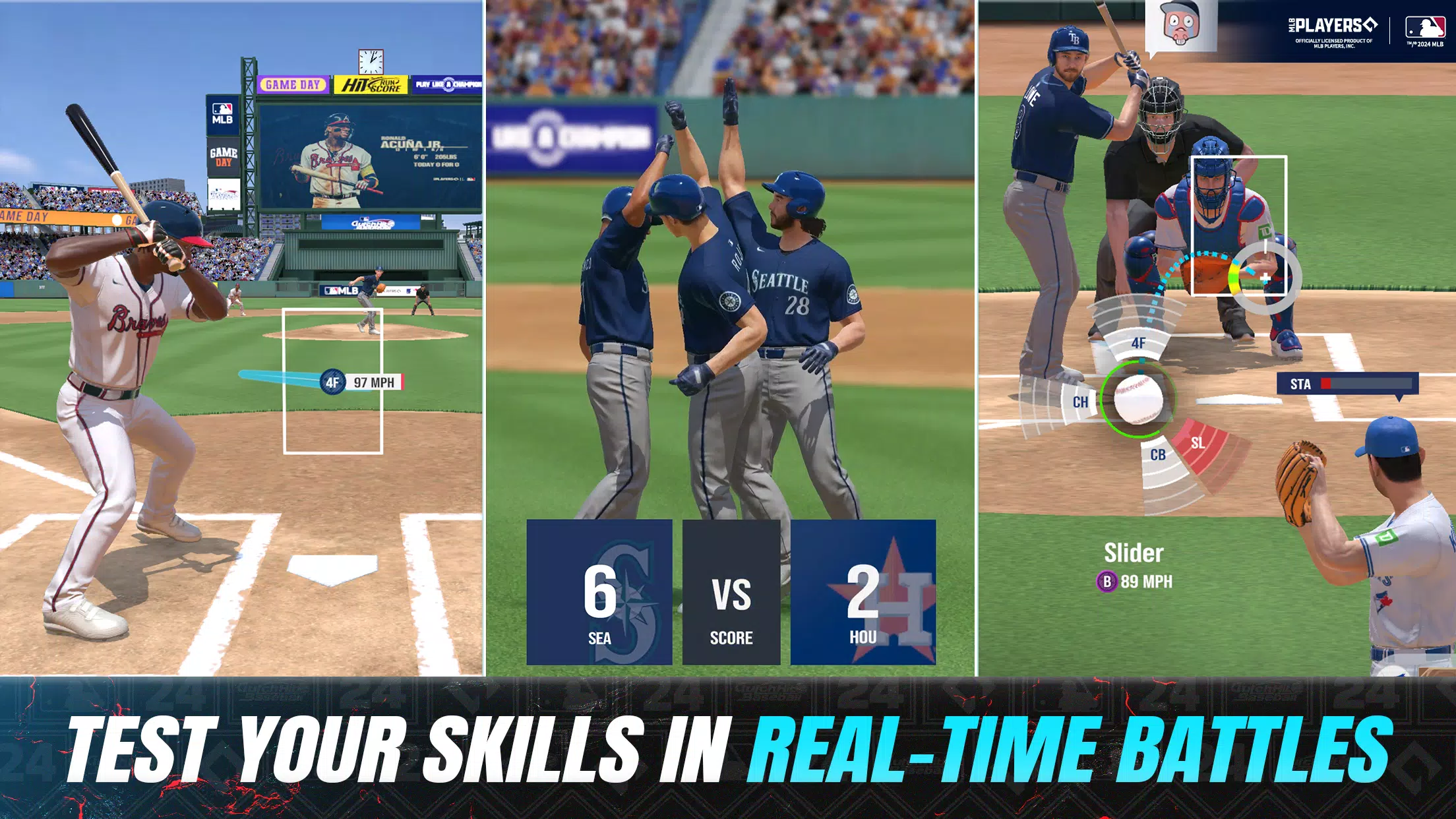 MLB Clutch Hit Baseball 2024 스크린샷 1