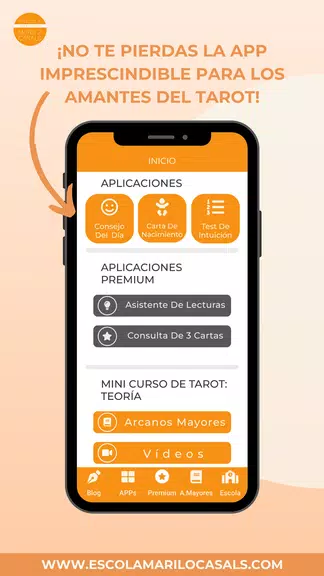 Curso Tarot Esc. Mariló Casals Ekran Görüntüsü 0