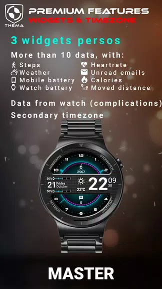 Schermata Master Watch Face 3