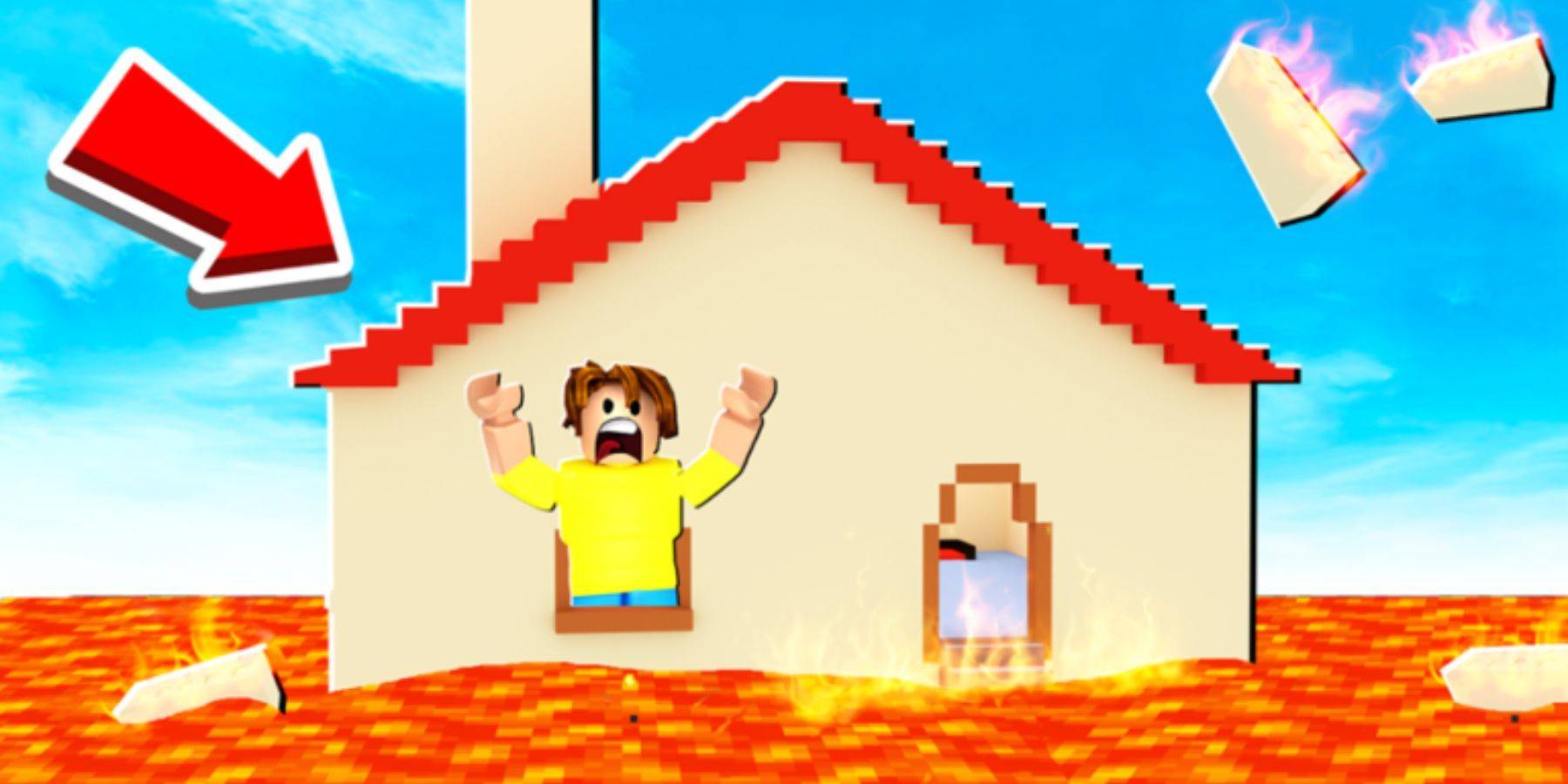 Roblox: La lava sale nell'evento sul pavimento