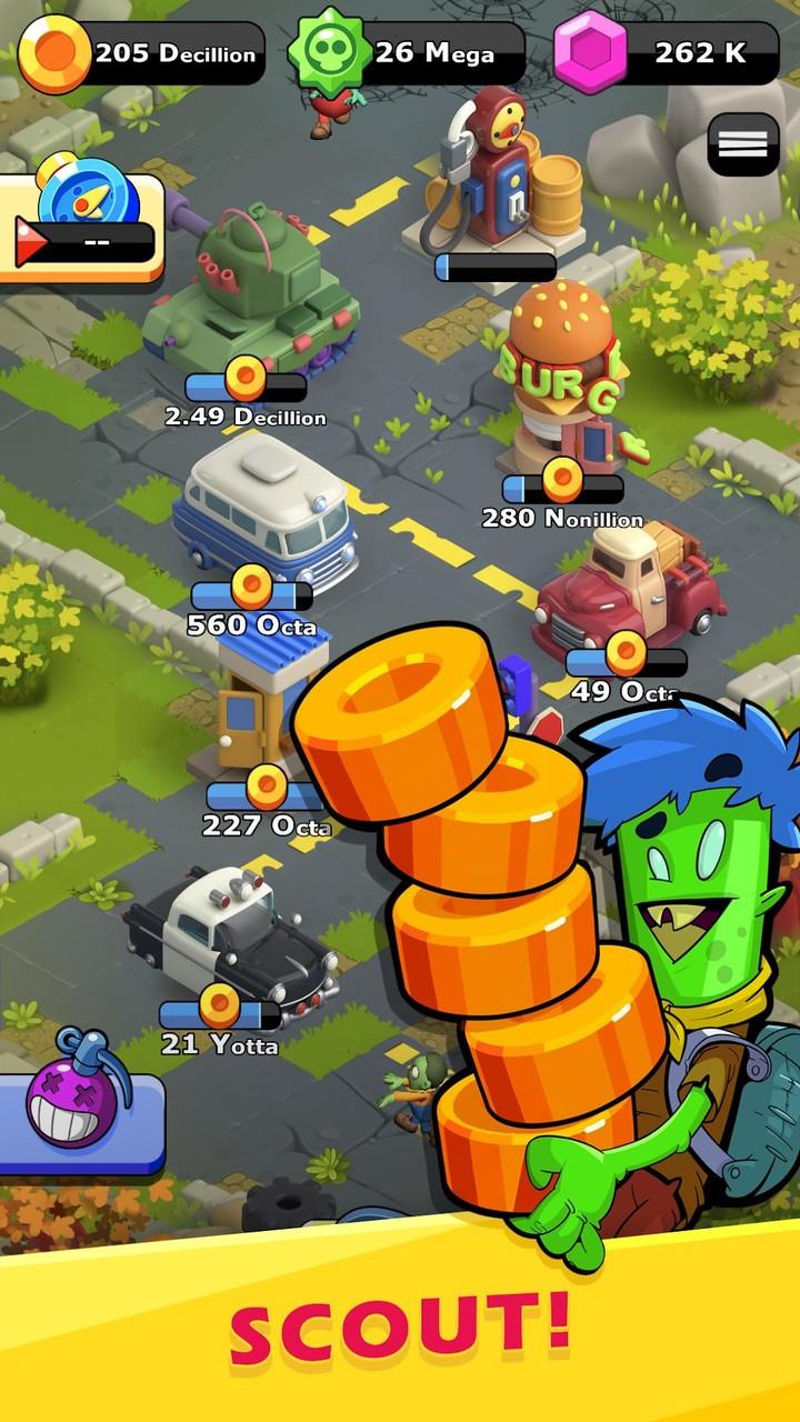 Coin Scout - Idle Clicker Game Ekran Görüntüsü 0