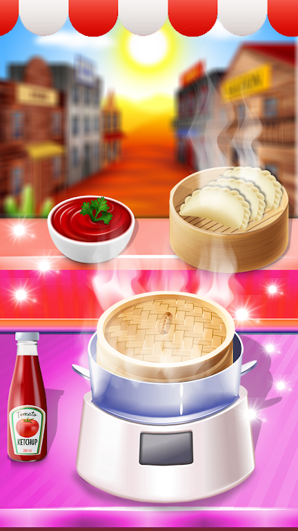 Chinese food games Girls Games Скриншот 1