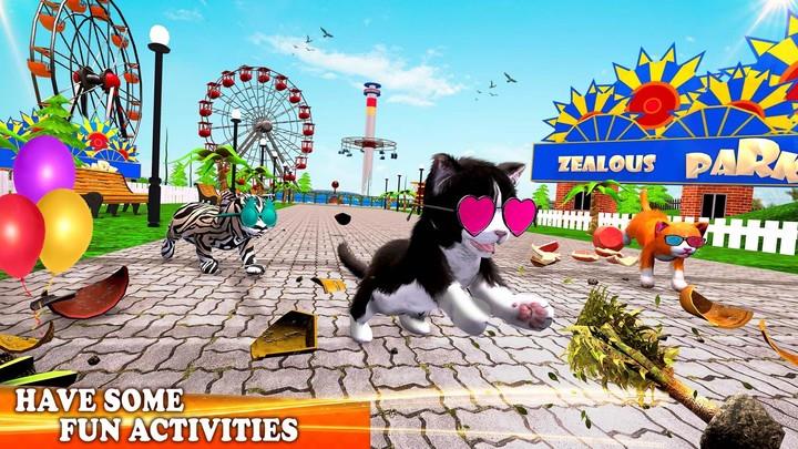 Pet Cat Simulator Cat Games Скриншот 2