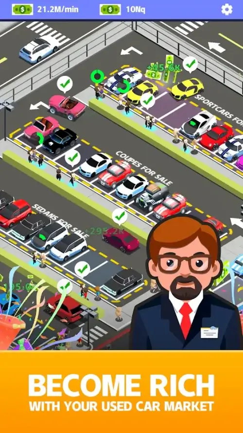 Used Car Dealer Tycoon Tangkapan skrin 1