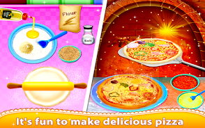 Italian Food Chef Cook Pizza Screenshot 1