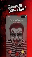 Killer Clown Simulated Call ภาพหน้าจอ 1