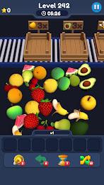 Schermata Food Match 3D: Tile Puzzle 1