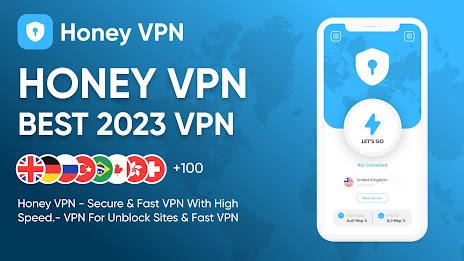 Honey VPN - Fast & Secure ภาพหน้าจอ 0